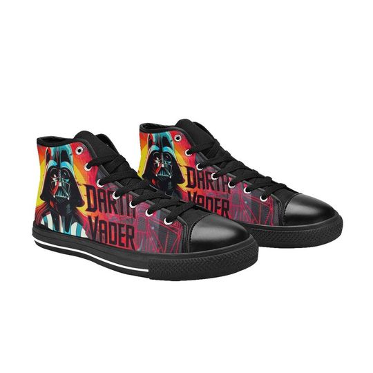Darth Vader High top Sneakers, Unisex Star Wars High top Sneakers