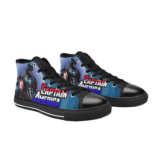 Captain America High top Sneakers, Captain America Sneakers