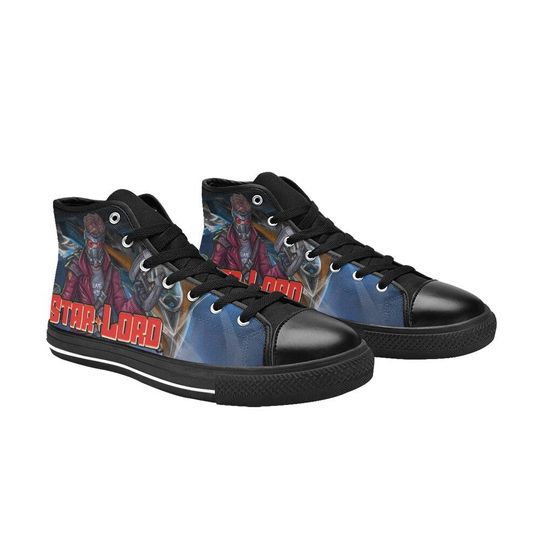 Star Lord High top Sneakers, Star Lord Canvas Sneakers