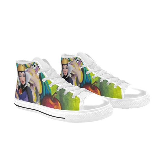 Queen Grimhilde Snow White High top Sneakers, Snow White High top Sneakers