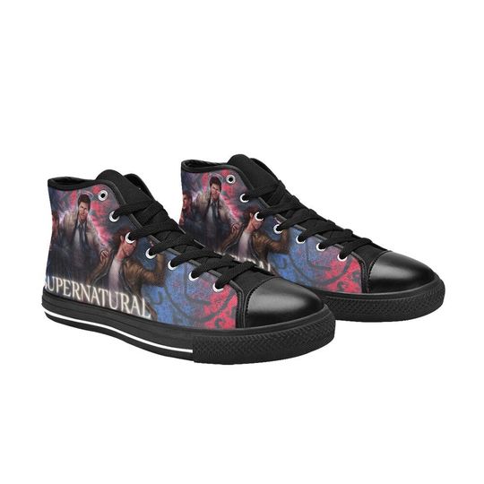 Supernatural High top Sneakers, Supernatural Canvas Shoes