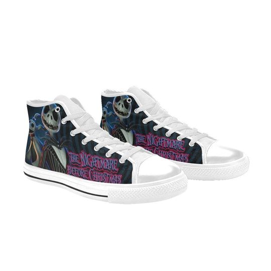The Nightmare Before Christmas Hightop Sneakers, Jack The Nightmare Before Sneakers