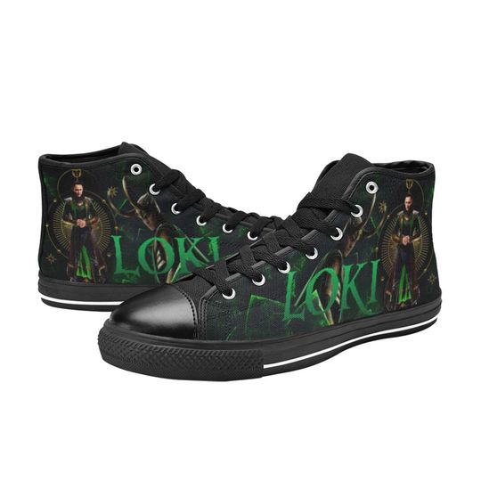Loki Canvas High Top Sneakers, Loki Sneakers