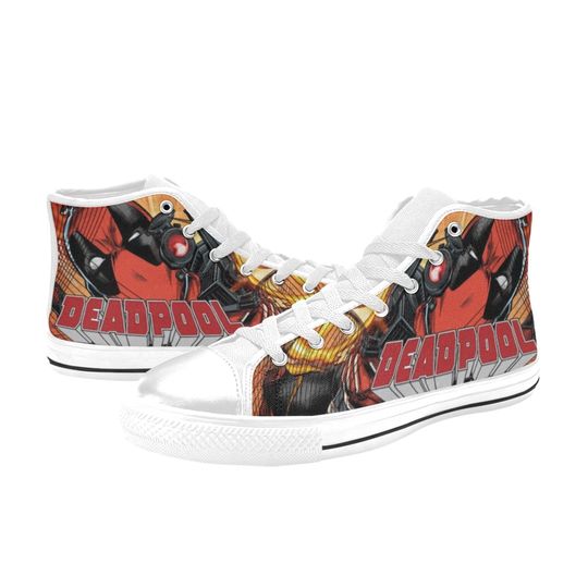 Deadpool High Top Sneakers Men Gift