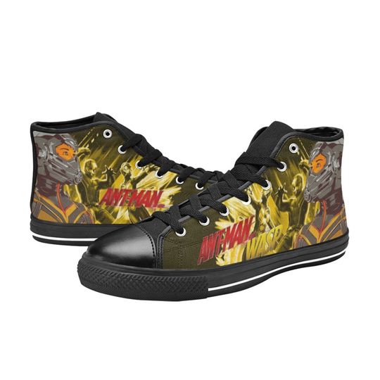 Ant Man High Top Sneakers, Ant Man Best for Gift, Ant Man Shoes