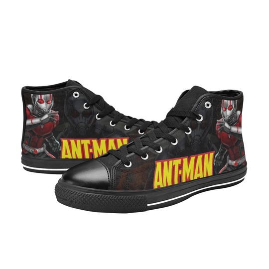 Ant Man High Top Sneakers, Ant Man Hero Shoes