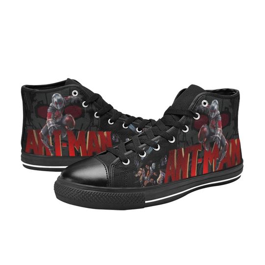 Ant Man High Top Sneakers, Hero Ant Man Shoes