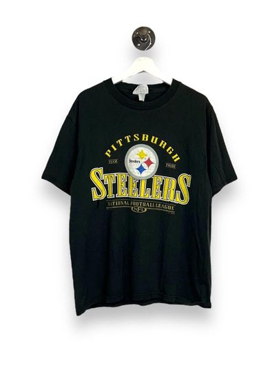 Vintage 2000 Pittsburgh Steeler football Graphic Spell out Football T-Shirt