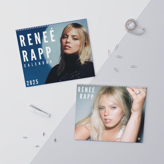 Rene Rapp Wall Calendar 2025 | Rene Rapp Christmas Gift | LGBTQ Pop Star Rene Rapp Merch