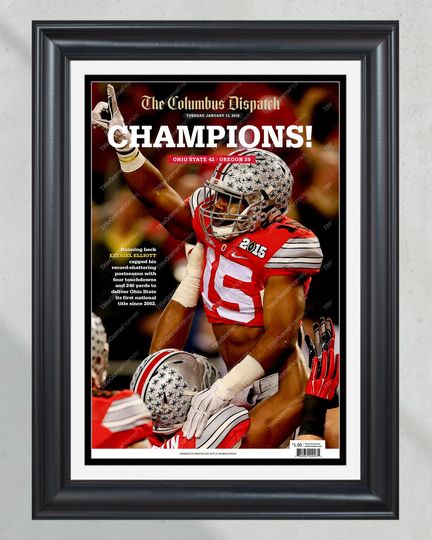 2014 Ohio State Buckeyes NCAA College Football National Champions (NO FRAMED) Poster