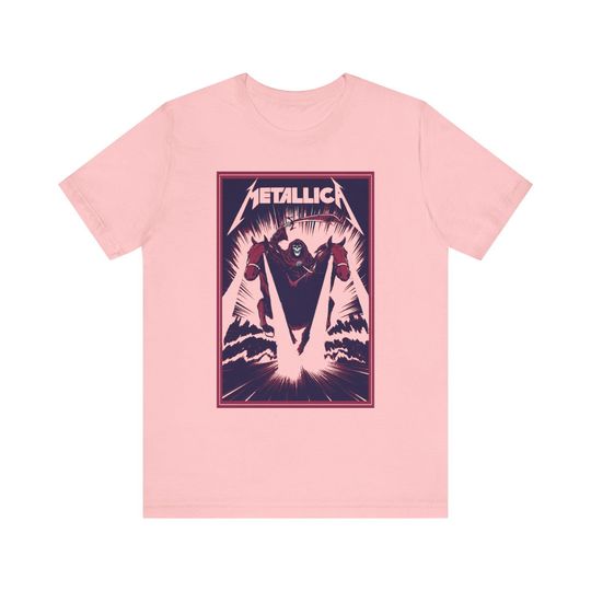 Metallic A Pink Thrash Metal Band Shirt #15 T-Shirt Merch Unisex