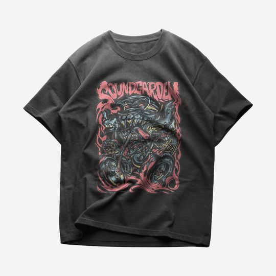 Soundgarden T-shirt | Alternative Rock T-shirt | Cotton Tee