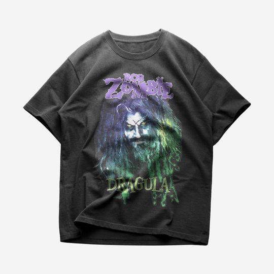 Rob Zombie T-shirt - Rock Music Shirt - Rob Zombie Merch - Unisex Cotton Tee