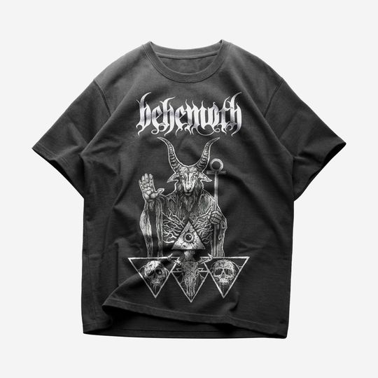 Behemoth T-shirt - Metal Music Shirt - Behemoth Merch - Unisex Cotton Tee