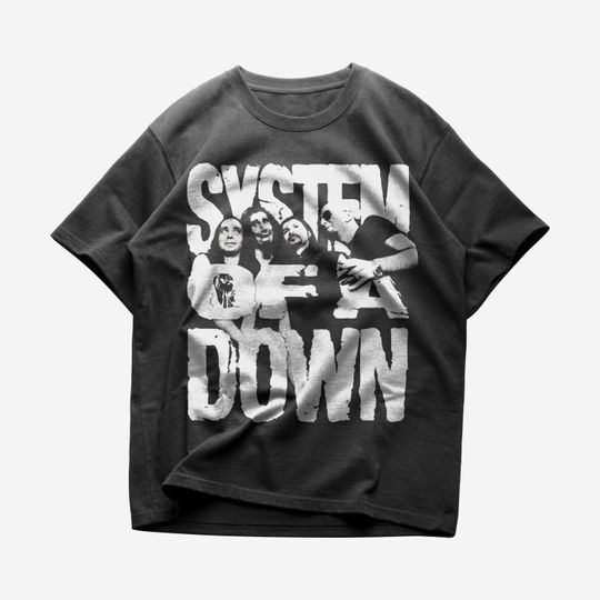SYSTEM OF DOWN T-shirt - SOAD Shirt - Rock Music Tee - SOAD Merch - Unisex Cotton Tee