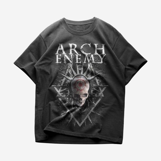 Arch Enemy T-shirt - Rock Music Shirt - Arch Enemy Merch - Unisex Cotton Tee