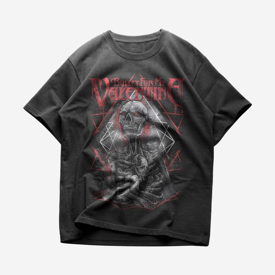 Bullet For My Valentine T-shirt - Rock Music Shirt - BFMV Merch - Graphic Tee - Unisex Cotton Tee