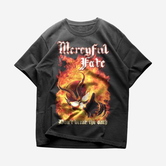 Mercyful Fate T-shirt - Metal Music Shirt - Mercyful Fate Merch - Unisex Cotton Tee