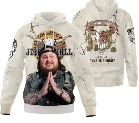Jelly Roll Knows He Is Not Okay 3D Hoodie