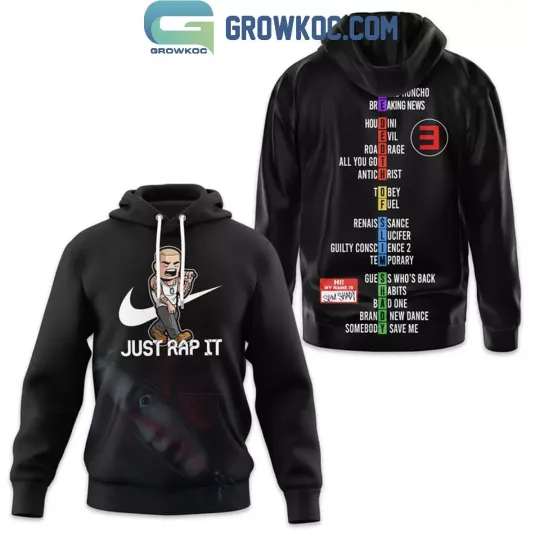 Eminem The Death Of Slim Shady Just Rap It 3D Hoodie