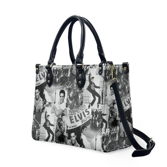 Elvis Presley Leather Bag Handbag, Elvis Presley Handbag, Elvis Presley Lover's Handbag, Woman Handbag