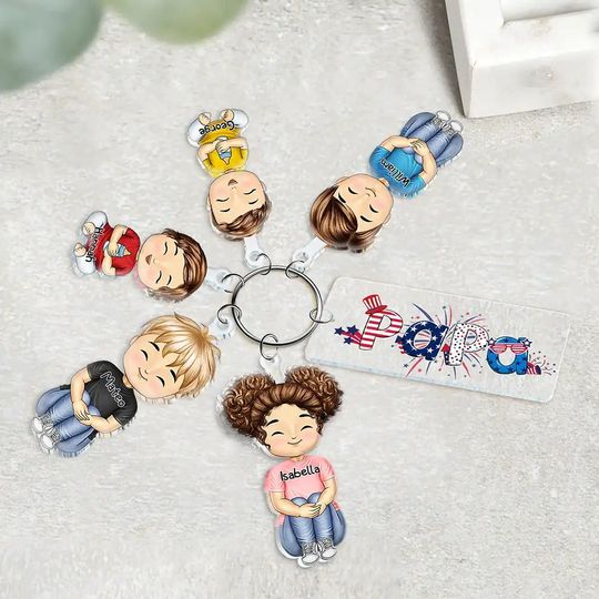 Explore Acrylic Tag Keychains