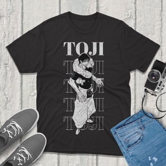 Toji Fushiguro Jujutsu Satoru T-Shirt | Vintage Streetwear | Merchandise Perfect for Anime Fans shirt