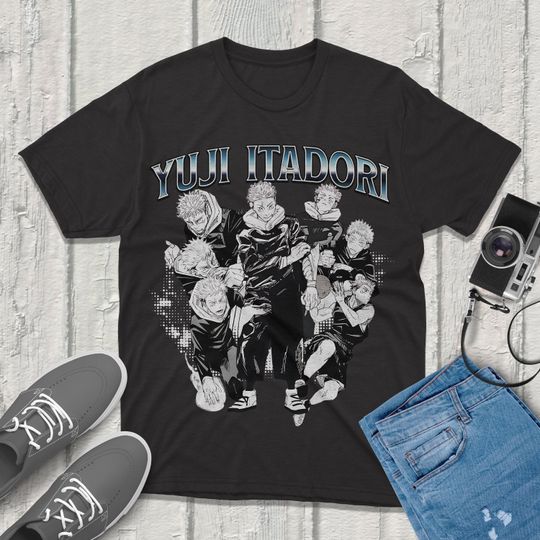 Yuji Itadori Jujutsu Satoru T-Shirt | Vintage Streetwear | Merchandise Perfect for Anime Fans shirt