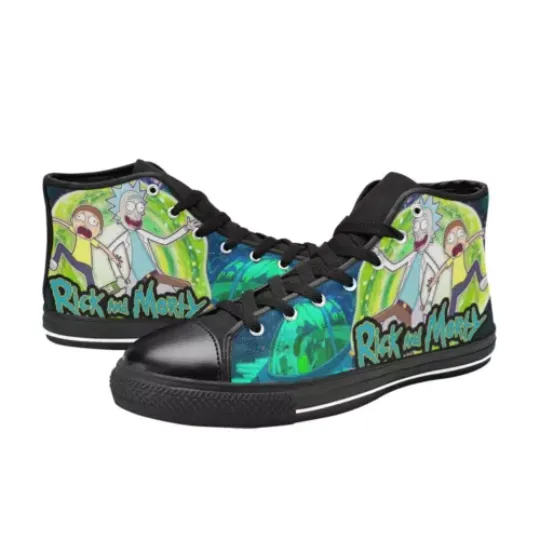 Discover Rick and Rickandmorty High Top Sneakers