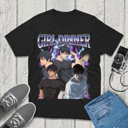 Toji Fushiguro Jujutsu Satoru T-Shirt | Vintage Streetwear | Merchandise Perfect for Anime Fans shirt