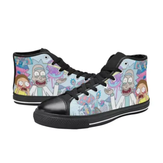 Rick and Rick and Rickandmorty Sneakers High Top Shoes
