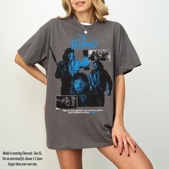 Retro The Thing 1982 Shirt -Retro Movie Shirt,Vintage Movie Shirt,Movie Lover Shirt,80s Movie Shirt,John Carpenter Shirt,Kurt Russell Shirt