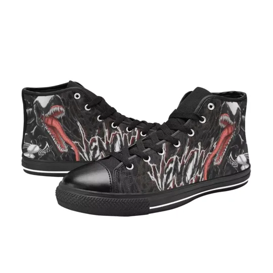 Venom Sneakers High Top Canvas Men's Shoes
