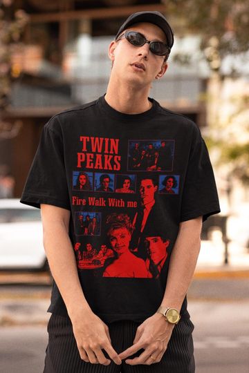 Twin Peaks Shirt -Fire Walk With Me Shirt,David Lynch Shirt,Dale Cooper,Retro Tv Show Shirt,Vintage Tv Show Shirt,Twin Peaks Tee,90s Tshirt