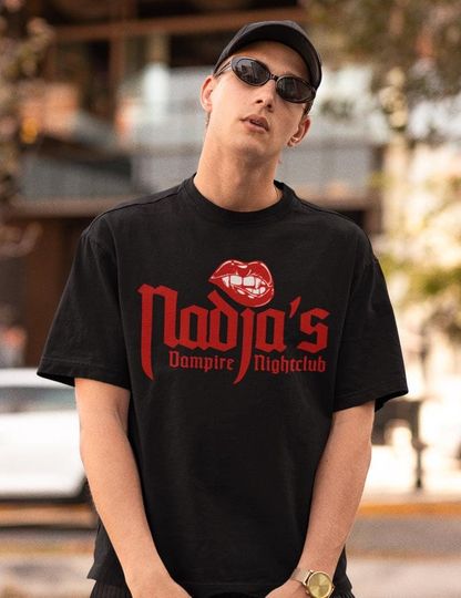 Nadja's Vampire Nightclub Shirt-What We Do In The Shadows Shirt,Funny Horror Shirt,Nadja Shirt,What We Do In The Shadows Tshirt,Laszlo Shirt