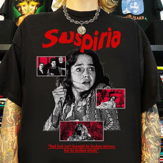 Suspiria 1977 Shirt -Dario Argento,70s Horror Shirt,Retro Movie Shirt,Vintage Movie Shirt,Movie Lover Shirt,70s Movie Shirt,Suspiria Tshirt