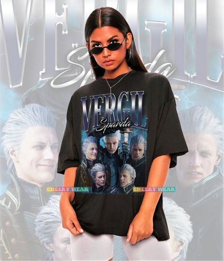 Unisex Vergil Devil May Cry Shirt-Vergil Tshirt,Vergil Tshirt,Vergil T-shirt,Devil May Cry Tshirt,Vergil Hoodie,Vergil Tee