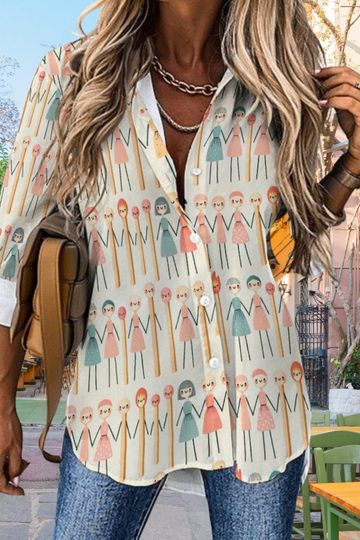 Couple Women's Blouse | International Women's Day Gift | Gift For Girlfriends/Wife/Mother/Granfmom