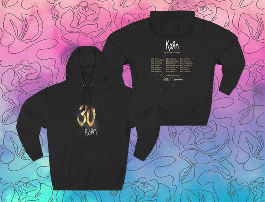 Korn North America Tour Hoodie 2024 - Fan Inspired Korn North America Tour Hoodie Front and Back