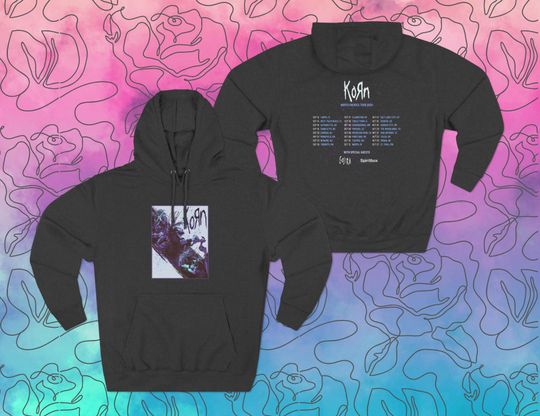 Korn North America Tour Hoodie 2024 - Fan Inspired Korn North America Tour Hoodie Front and Back