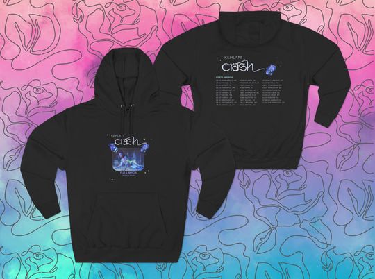 Kehlani Shirt Crash World Tour Hoodie 2024 - Fan Inspired Kehlani Tour Hoodie Front and Back