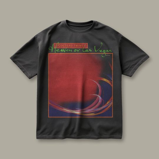 COCTEAU TWINS TSHIRT, cocteau twins vintage, cocteau twins, cocteau twins shirt, cocteau twins shirt vintage, heaven or las vegas, shoegaze
