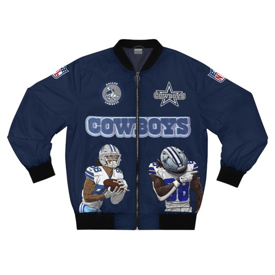 CeeDee Lamb Dallas Cowboys football Sideline Bomber Jacket
