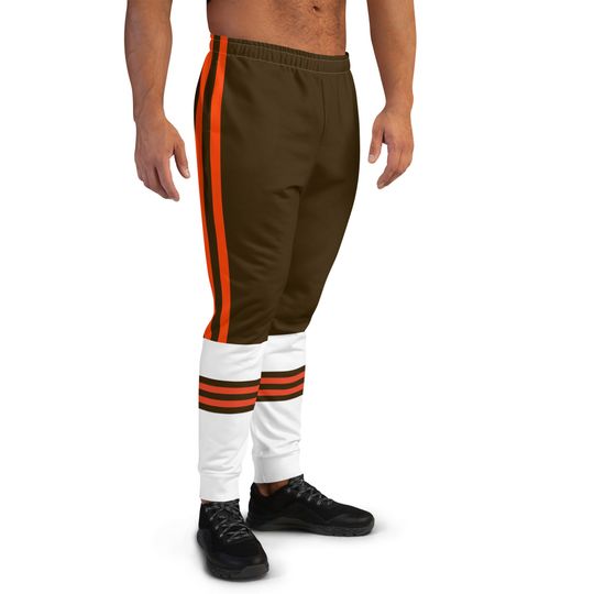 Cleveland Football Brown Uniform Men's Joggers