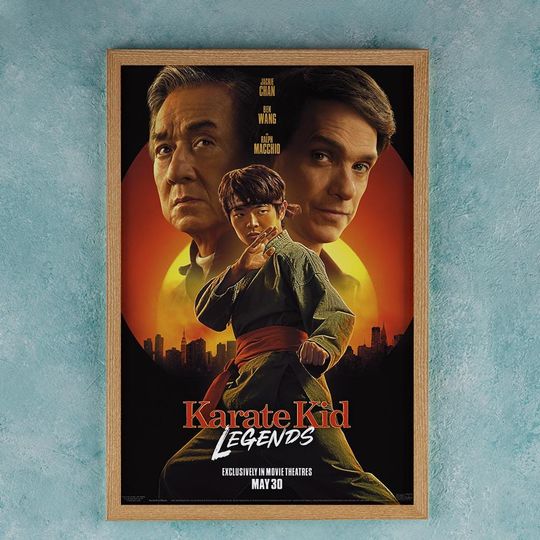 Karate Kid Legends 2025 Movie Poster Wall Art Decor Rome Decor Film Poster Collectibles Birthday Gifts