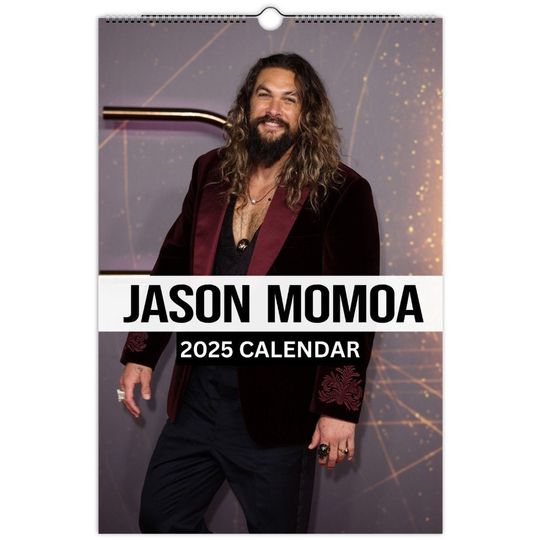 Jason Momoa Wall Calendars 2025