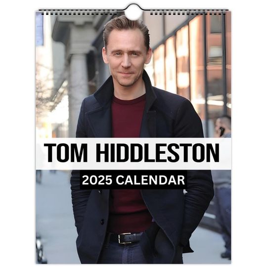 Tom Hiddleston Wall Calendars 2025