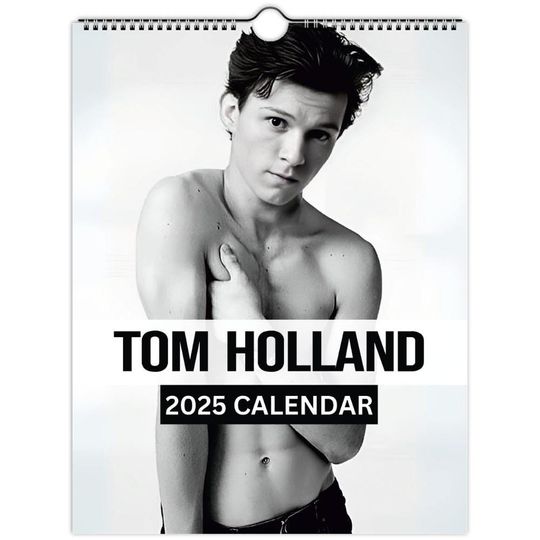 Tom Holland Wall Calendar 2025