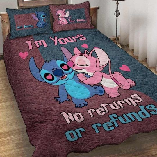 Custom Stitch And Angel Bedding Set