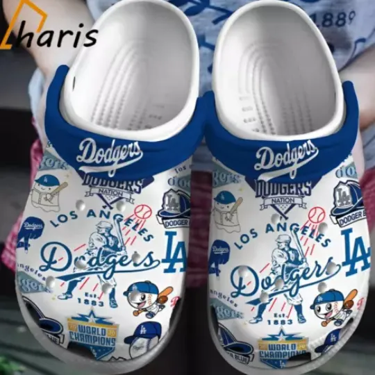 Baseball LA Dodgers Team Clogs Cute Gift For Fans